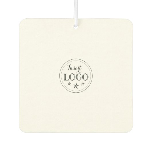 Benutzerdefiniertes Logo und QR-Code Luftkühler Autolufterfrischer (Vorderseite)