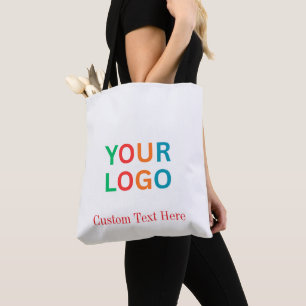 Benutzerdefiniertes Logo und stilvolle Tasche mit