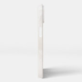 Benutzerdefiniertes Logo und Text-Chic-Marmor für iPhone Hülle (Rechte Seite)