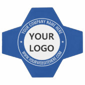 Benutzerdefiniertes Logo und Text-Fußball - Farben Fußball (Flach)