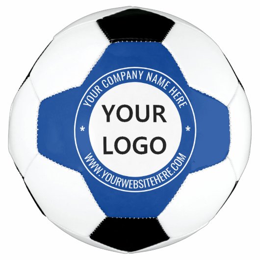 Benutzerdefiniertes Logo und Text-Fußball - Farben Fußball (Vorderseite)