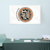Benutzerdefiniertes Logo und Text Geschäft Banner (Messeveranstaltung)