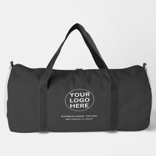 Benutzerdefiniertes Logo und Text hier l Werbegesc Duffle Bag (Vorderseite)