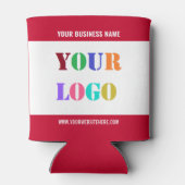 Benutzerdefiniertes Logo und Text können farbiger  Dosenkühler (Rückseite)