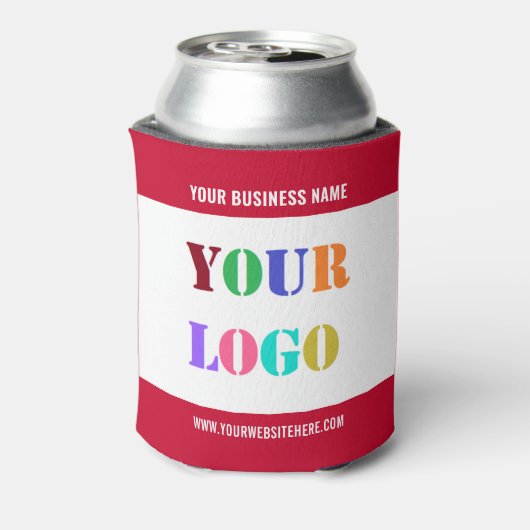 Benutzerdefiniertes Logo und Text können farbiger Dosenkühler (Kanne Rückseite)