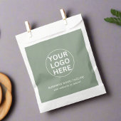 Benutzerdefiniertes Logo und Text-l-Sage-Unternehm Geschenktütchen
