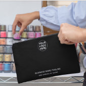 Benutzerdefiniertes Logo und Text l Werbeaktion Zubehörtasche