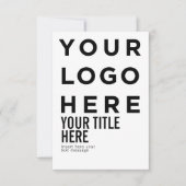 Benutzerdefiniertes Logo und Text moderne, scharfe (Vorderseite)