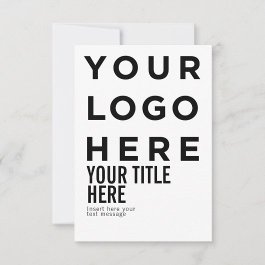 Benutzerdefiniertes Logo und Text moderne, scharfe (Vorderseite)
