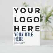 Benutzerdefiniertes Logo und Text moderne, scharfe (Stehend Vorderseite)