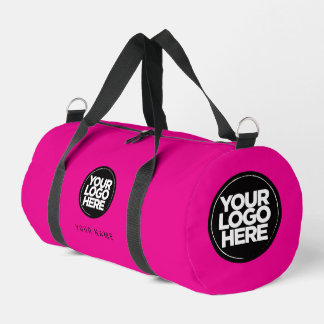 Benutzerdefiniertes Logo und Text Werbe Business F Duffle Bag