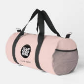 Benutzerdefiniertes Logo und Text Werbe Business F Duffle Bag (Rechte Ecke)
