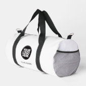 Benutzerdefiniertes Logo und Text Werbe Business F Duffle Bag (Rechte Ecke)