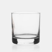 Benutzerdefiniertes Logo und Text-Whiskey-Glas Whiskyglas (Links)