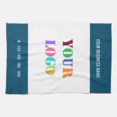 Benutzerdefiniertes Logo und Textküchentuch - Ihre Geschirrtuch (Horizontal)