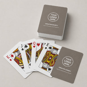 Benutzerdefiniertes Logo Unternehmensgeschäft Prom Spielkarten