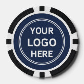 Benutzerdefiniertes Logo Unternehmensgeschäft Werb Pokerchips (Vorderseite)