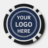Benutzerdefiniertes Logo Unternehmensgeschäft Werb Pokerchips (Rückseite)