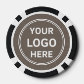 Benutzerdefiniertes Logo Unternehmensgeschäft Werb Pokerchips (Rückseite)