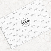 Benutzerdefiniertes Logo Vielen Dank Muster Seidenpapier
