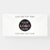 Benutzerdefiniertes Logo | Vinylbanner, 1,2 m x 2, Banner (Horizontal)