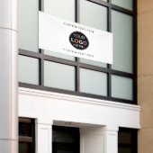 Benutzerdefiniertes Logo | Vinylbanner, 1,2 m x 2, Banner (Äußeres Gebäude)