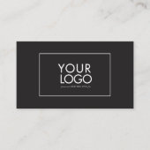Benutzerdefiniertes Logo Visitenkarte (Vorderseite)