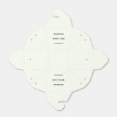 Benutzerdefiniertes Logo-Vorzugskästchen Geschenk  Geschenkschachtel (Ungefaltet)