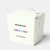 Benutzerdefiniertes Logo-Vorzugskästchen Geschenk Geschenkschachtel (Rückseite)