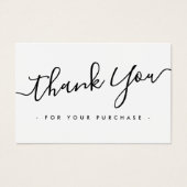 Benutzerdefiniertes Logo weiß oder jede Farbe Dank (Vorderseite)