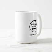 Benutzerdefiniertes Logo Werbe Geschäft Kaffee Kaffeetasse (VorderseiteRechts)