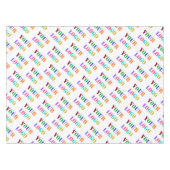 Benutzerdefiniertes Logo-Werbetablett Tischdecke (Vorderseite (Horizontal))