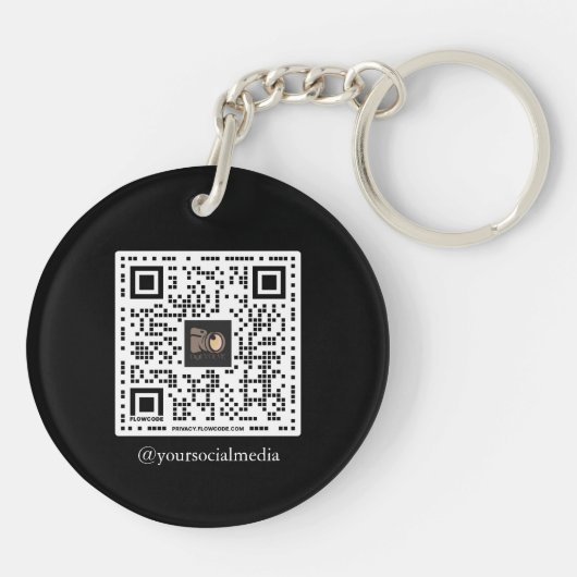 Benutzerdefiniertes Logo Werbung Einfaches Brandin Schlüsselanhänger (Rückseite)