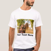 benutzerdefiniertes Lover, benutzerdefiniertes Fot T-Shirt (Vorderseite)