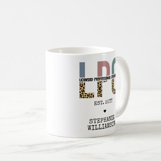 Benutzerdefiniertes LPC-lizenziertes Berufliches R Kaffeetasse (VorderseiteRechts)