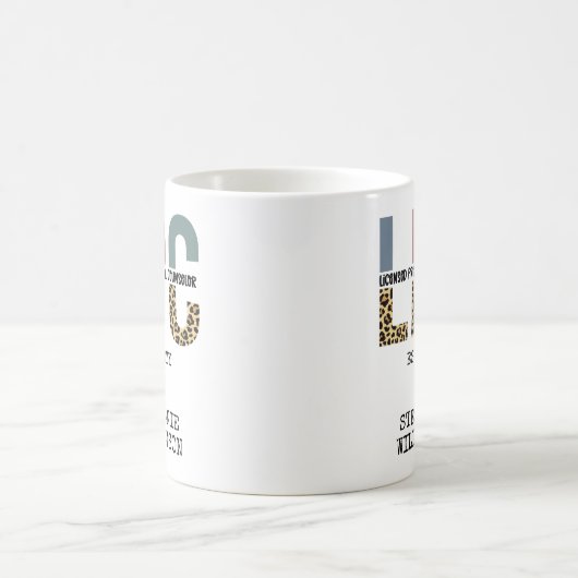 Benutzerdefiniertes LPC-lizenziertes Berufliches R Kaffeetasse (Mittel)