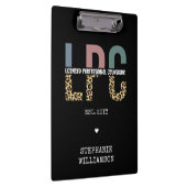 Benutzerdefiniertes LPC-lizenziertes Berufliches R Klemmbrett (Rechts)