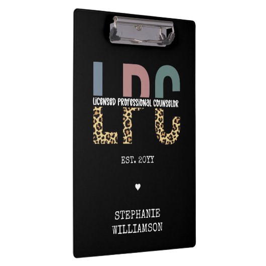 Benutzerdefiniertes LPC-lizenziertes Berufliches R Klemmbrett (Rechts)