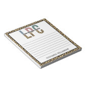 Benutzerdefiniertes LPC-lizenziertes Berufliches R Notizblock (angewinkelt)