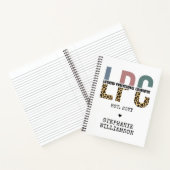 Benutzerdefiniertes LPC-lizenziertes Berufliches R Notizblock (Innenseite)