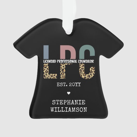 Benutzerdefiniertes LPC-lizenziertes Berufliches R Ornament (Vorderseite)