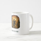 Benutzerdefiniertes lustiges Bigfoot-Sasquatch-Des Kaffeetasse (VorderseiteRechts)