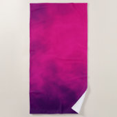 Benutzerdefiniertes Magenta-Strandtuch Strandtuch (Vorderseite)