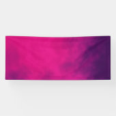 Benutzerdefiniertes Magenta-Verlauffbanner Banner (Horizontal)