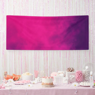Benutzerdefiniertes Magenta-Verlaufsbanner Banner