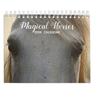 Benutzerdefiniertes Magisches Pferd 20XX Kalender