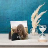 Benutzerdefiniertes Mama Modernes Skript Foto Fotoplatte (InSitu)