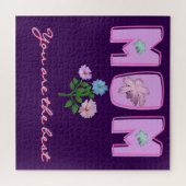 Benutzerdefiniertes Mama-Typografie-Design, Puzzle (Horizontal)