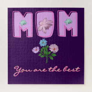 Benutzerdefiniertes Mama-Typografie-Design,  Puzzle