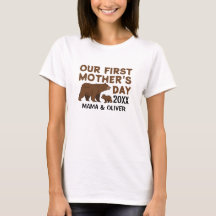 Benutzerdefiniertes Mama-und-Kind-T-Shirt